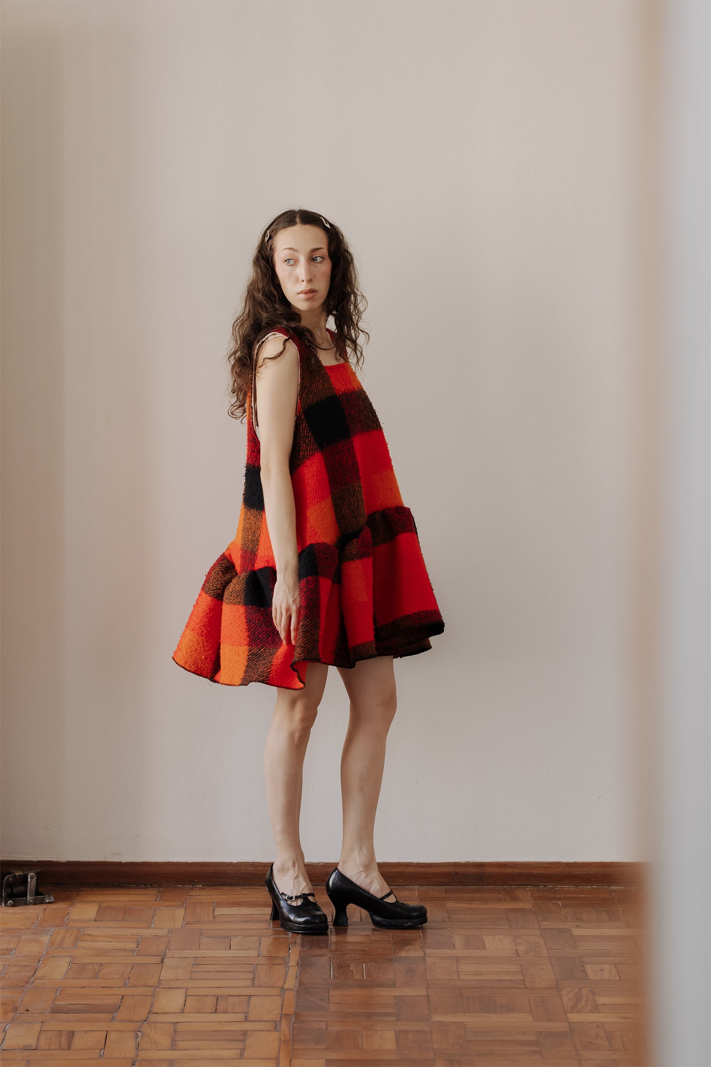 Vestido xadrez
