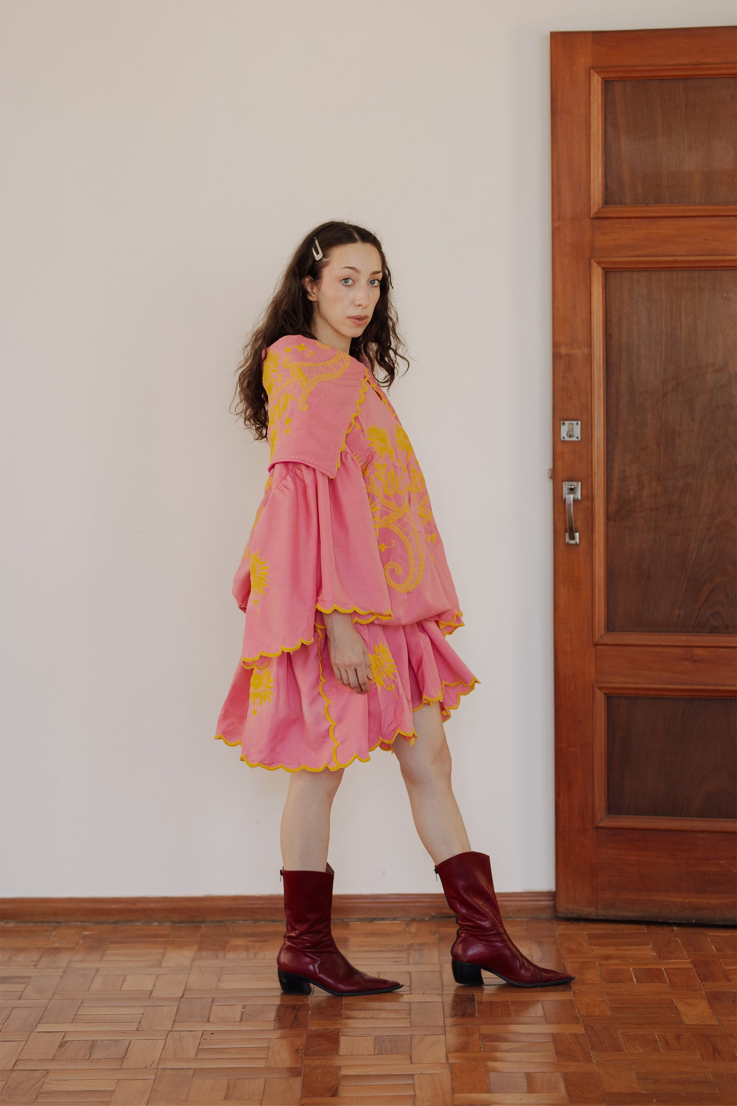 Vestido girassóis