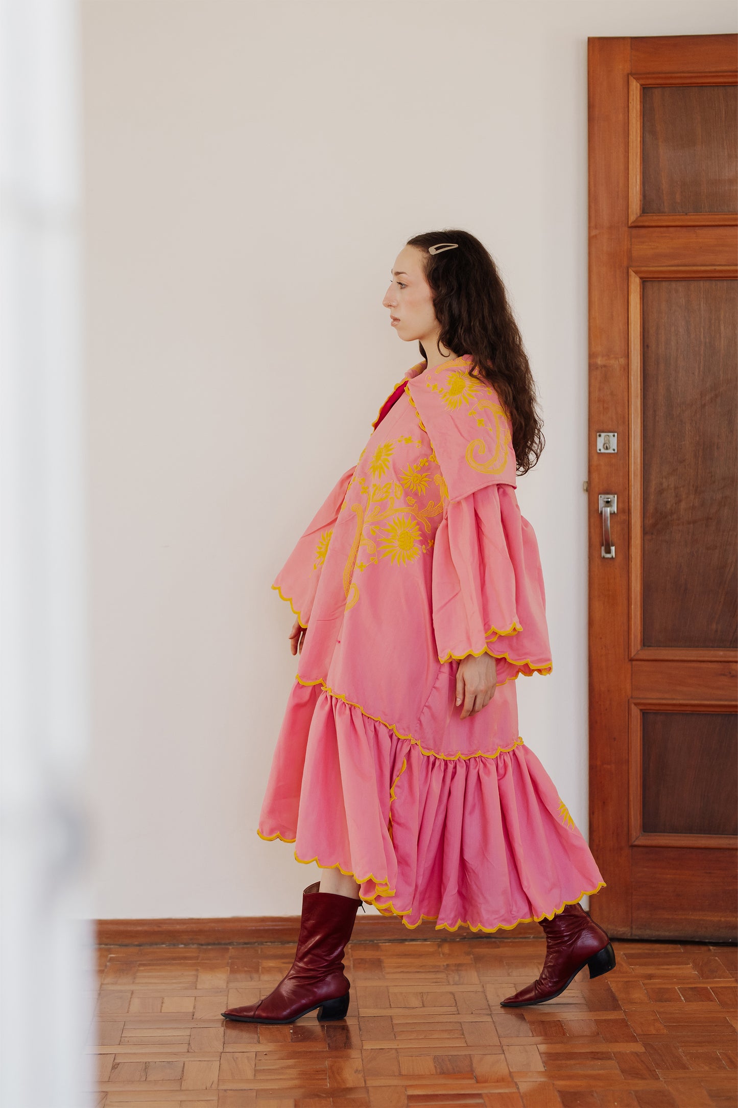 Vestido girassóis