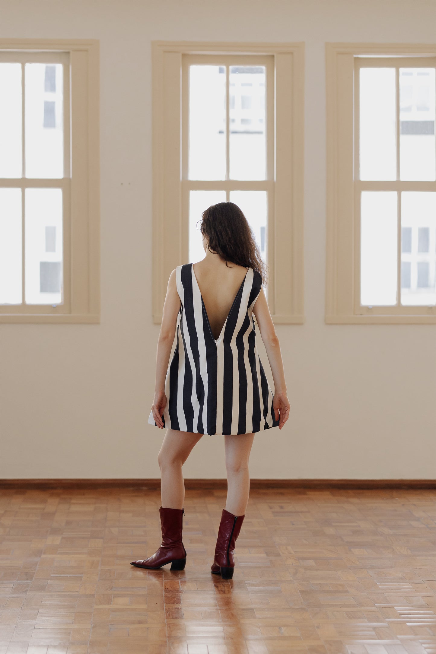 Vestido listras