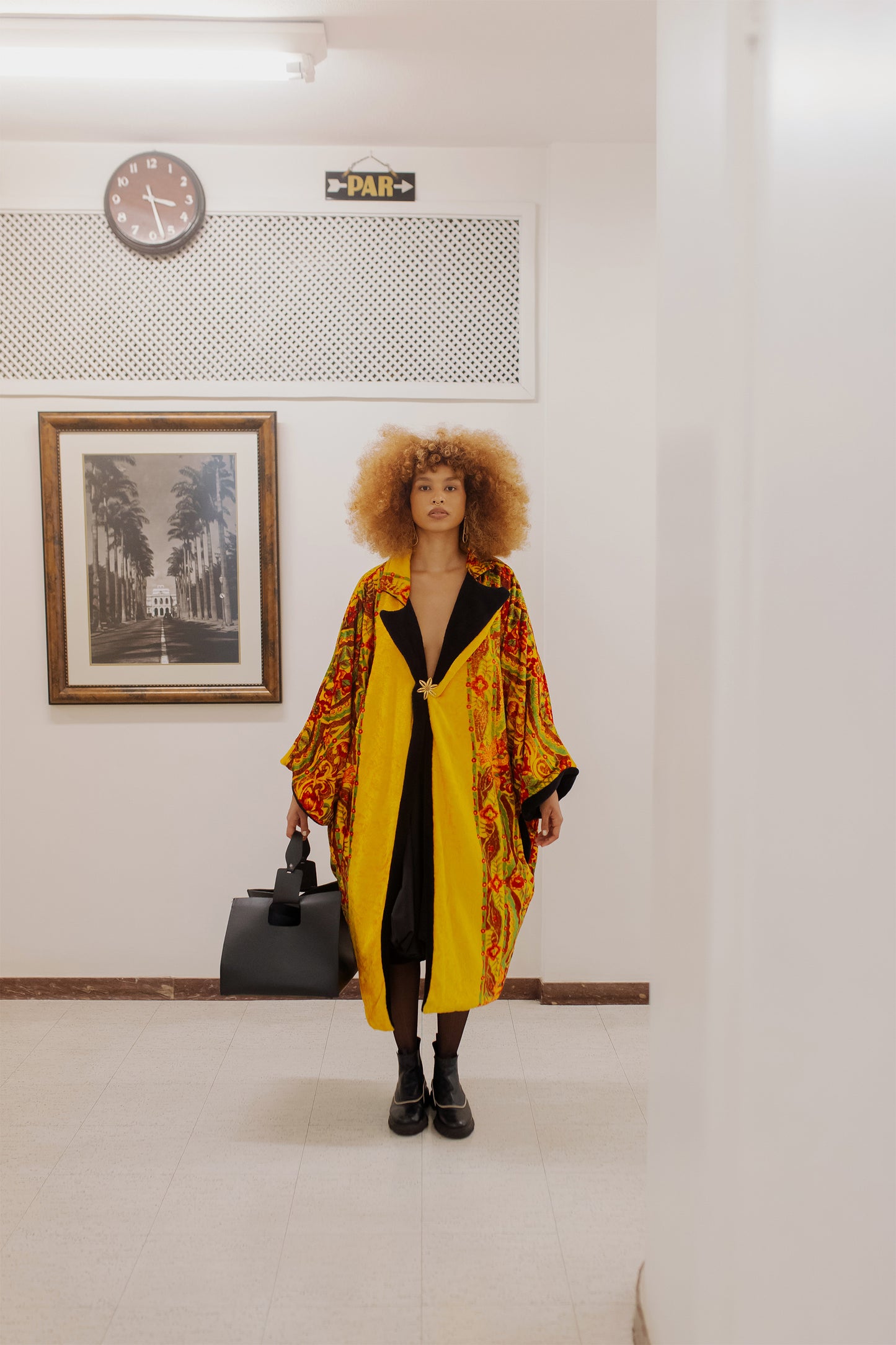 Kimono dupla face anos 70